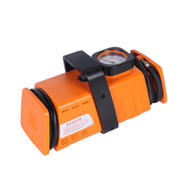 Compresseur d'air de voiture DC 12V/AC110-230v gonfleur de pneu de voiture pompe à pneu portable pompe à air en plastique