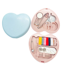 Mini taşınabilir el seyahat ev iğne ve iplik saklama kutusu seti çocuklar dikiş kiti - Product Image 1