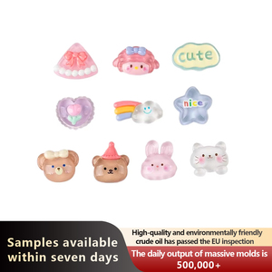Kawaii cartone animato orso coniglio fatto da te accessori per telefono cellulare accessori per capelli decorazione Festival - Product Image 4