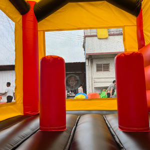 Juegos Mecánicos Infantiles, Castillo Inflable con Tobogán y Soplador Gratuito, Diseño de Autos Geniales - Product Image 4