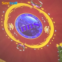 Proyector Seeball, lente ojo de pez, Chip de 0,67 pulgadas, proyectores DLP y 3LCD para Domo y pantalla esférica, lente de vidrio HD