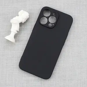 Tpu Tpu Matte Soft Tpu Silicone Shockproof Mobile Phone Cover Frosted Soft Rubber Case For Iphone 12 13 14 Pro MaxFfactory Wholesale