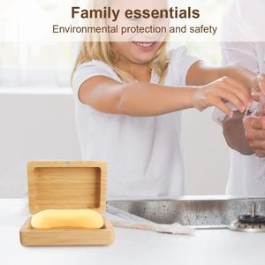 Boîtes à <span class=keywords><strong>Savon</strong></span> Personnalisées <span class=keywords><strong>en</strong></span> Bambou Naturel Carrées pour Salle de Bain – Support <span class=keywords><strong>en</strong></span> Papier et <span class=keywords><strong>Bois</strong></span> pour Savons Faits Main – Prix de Gros Abordable - Product Image 2