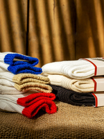 Chaussettes côtelées classiques rétro pour hommes en coton peigné 2025, tricotage côtelé épais avec effet froissé artistique en coton biologique, style slouch empilé