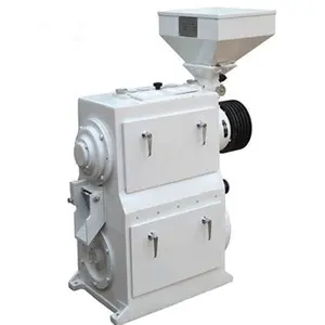 Nf15 Rice Whitener Machine Rice Mill Machine Agricultural Machine White Rice Processing Wooden Case TT LC Emery Roll, Screen