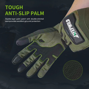 Gants tactiques à doigts complets, écran tactile, antidérapants, respirants, pour moto et cyclisme, <span class=keywords><strong>Gant</strong></span> Tactique Touchscreen Homme - Product Image 3