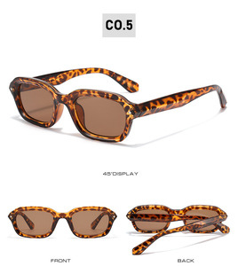 CONCHNEN, venta al por mayor <span class=keywords><strong>de</strong></span> <span class=keywords><strong>verano</strong></span>, precio barato, logotipo personalizado, gafas <span class=keywords><strong>de</strong></span> sol UV400, <span class=keywords><strong>lentes</strong></span> transparentes, gafas <span class=keywords><strong>de</strong></span> sol cuadradas pequeñas Retro para hombres y mujeres - Product Image 6