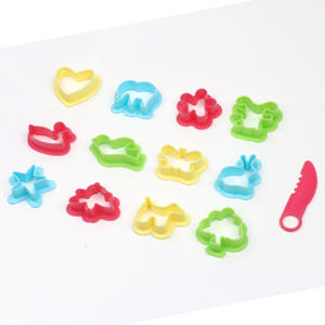 CHENXI Bonitos Cortadores de Arcilla Polimérica con Forma de Animales, 13 Estilos, Moldes de Arcilla, Herramientas, Set de Juguetes DIY, Set de Herramientas para Arena - Product Image 1