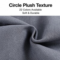 Tissu de canapé MINJIA de haute qualité, velours pelucheux circulaire, matière première textile pour canapé, tissu d'ameublement 245GSM pour canapé