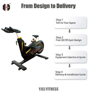Bicicleta de Spinning Personalizada con Marca Privada, Máquina de Ejercicio con Transmisión por Correa, Precio Directo de Fábrica, MOQ Bajo, Equipo de Fitness