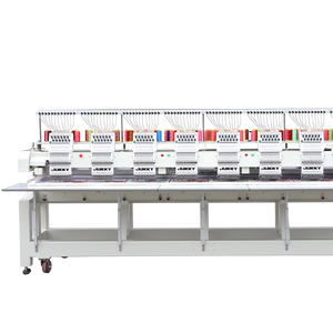 เครื่องปักผ้าอุตสาหกรรม 1208 แบบ 10 หัว ปักได้หลายหัว ควบคุมด้วยคอมพิวเตอร์ สภาพใหม่ สำหรับใช้ในบ้าน - Product Image 4
