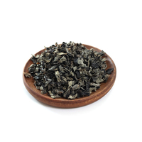 Hongo Negro Deshidratado en Hojas, a Granel, de China, Grado Alimenticio Natural, Marca Lianfa, Certificado ISO9001 y HACCP, en Rodajas