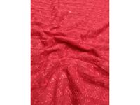 Tissu Georgette Schiffli très demandé, matière respirante et douce pour les Kurtis, les tuniques et les robes, disponible à la vente