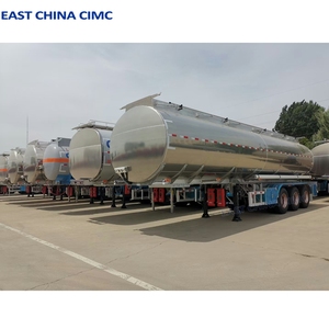 Remorque citerne de mazout à 3 essieux 40cbm d'occasion en acier inoxydable à vendre - Product Image 4