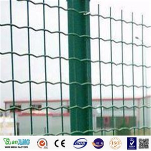 <span class=keywords><strong>Malla</strong></span> de Alambre <span class=keywords><strong>Galvanizada</strong></span> <span class=keywords><strong>Ondulada</strong></span> con Recubrimiento de PVC Verde, Tipo Holland, para Protección de Cercas de Jardines y Granjas - Product Image 3