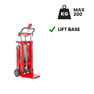 รถยกบันไดไฟฟ้า ZONZINI รุ่น BDL-200-AGM-ELT ผลิตในอิตาลี สำหรับขนย้ายเครื่องใช้ไฟฟ้า แบตเตอรี่มาตรฐาน AGM สำหรับขนส่งสินค้า - Product Image 6