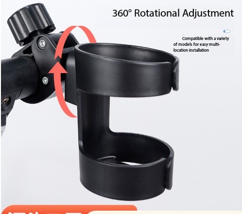 Car Dual Cup Holder Adjustable Cup Stand | Orange Light Future | Phone Organizer Drink Holder
