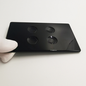 Panel de Vidrio Personalizado de 86 Interruptores con Serigrafía, Teclas Físicas Pulidas y Templadas con Servicio de Corte - Product Image 1