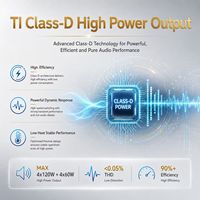 4 Giriş 8 Çıkış Araç DSP Amfisi Sınıf D 4x120W+4x60W 31 Bant EQ PC Uygulama Ayarlı OEM ODM Araç Ses İşlemcisi