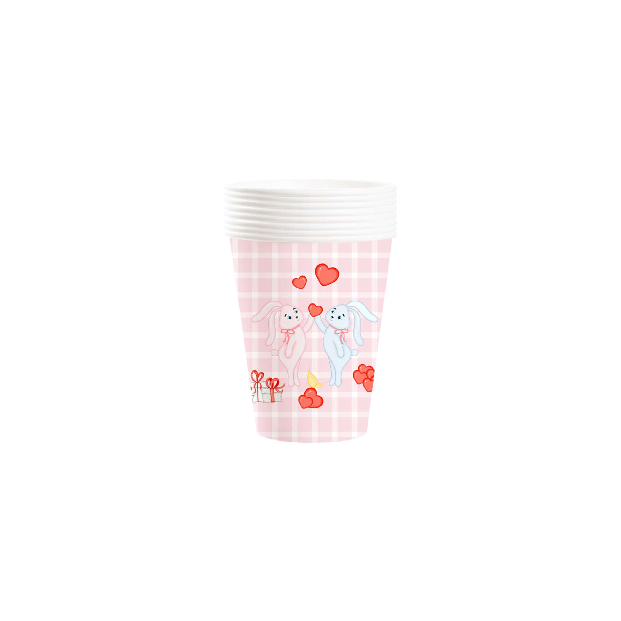 Vaso de papel de 9 oz * 8 unidades