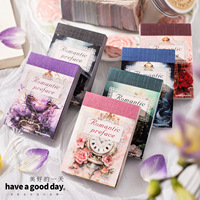 Passez une bonne journée dernier design 50 feuilles d'autocollants mini washi pour livres et journaux