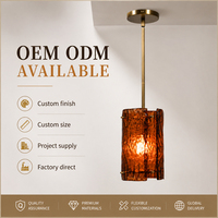 Suspension LED moderne à tête unique en métal cylindrique, style italien, pour éclairage intérieur, chambre, couloir, hôtel, maison, décorative, taille moyenne