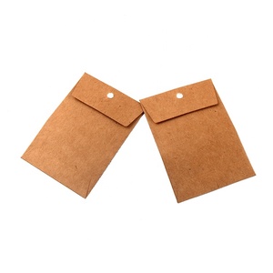 Thường Sử Dụng Không Logo Gấp Giấy Trắng Quần Áo Nhỏ Nút Phụ Tùng Túi Phong Bì - Product Image 2