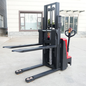 Hot <strong>Sale</strong> CE EPA 1.5ton 2m 3m 5m Lifting Electric Stacker 48V Battery Stacker Truck Factory Agricultural <strong>Forklift</strong> - Product Image 4