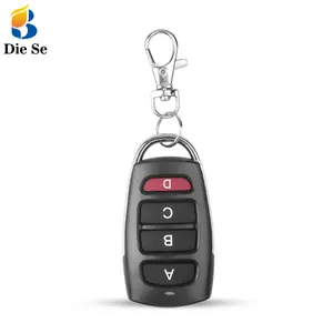 433MHz Universal Wireless RF Remote Control Garage Gate Door Remote Control Key Fob Controller