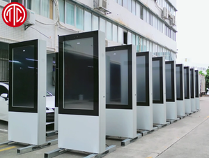 หน้าจอสัมผัส LCD ดิจิทัลแบบตั้งพื้นสำหรับใช้งานกลางแจ้ง ขนาด 55/65/75/86 นิ้ว ความสว่าง 5000 นิต ปรับแต่งได้ตามความต้องการ สำหรับใช้งานเชิงพาณิชย์ พร้อม SDK OEM เหมาะสำหรับห้างสรรพสินค้า - Product Image 6