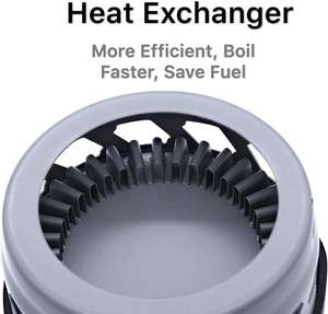 Réchaud de camping de 1,4 L, brûleur au <span class=keywords><strong>propane</strong></span>, réchaud de camping, réchaud de randonnée en plein air, brûleur de réchaud à gaz portable - Product Image 2