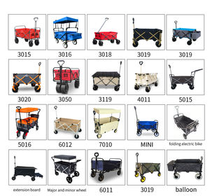 Carrito Plegable <span class=keywords><strong>Pequeño</strong></span> Tipo Vagón para Celebridades de Internet, para Viajes, Compras y Actividades al Aire Libre - Product Image 6