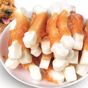 Wholesale Healthy <strong>Dog</strong> Cat Treats and Food Molar Stick Cheese <strong>Bone</strong> Twined by Chicken Jerky Pet Snacks - Product Image 6