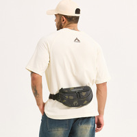 Sac banane camouflage pour homme, grande capacité, en tissu Oxford, petit sac à fermeture éclair, nouveau design sport décontracté à bandoulière unique