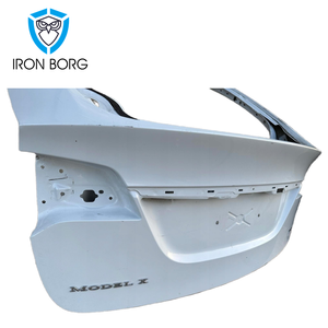 Puerta Trasera para Tesla <span class=keywords><strong>S</strong></span> Modelo X MX 1069548-E0-B, Tapa de Maletero Trasera Negra - Product Image 4