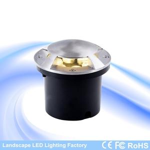 ไฟใต้ดิน LED <span class=keywords><strong>2022</strong></span>ดวงโคมไฟสแตนเลสใต้ดินแบบ1W 3W 6W9W 12W 15W โคมไฟในสวนแบบโมเดิร์นกลางแจ้งสีดำใต้ดิน - Product Image 4
