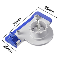 Cache latéral de poignée de balai pour aspirateur robot Ecovacs X9 Pro Omni / T80 OMNI – Pièce en plastique facile à nettoyer pour usage domestique