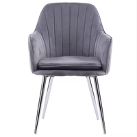 Échantillon gratuit Tabouret à led Conforama Leslie Pieds dorés Vsteam Room Design Unique Gris Salle à manger Chaise de style moderne avec poignée