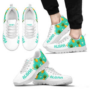 Calzado polinesio de alta calidad, <span class=keywords><strong>zapatillas</strong></span> de deporte de diseñador de lujo de piña <span class=keywords><strong>Hawaiana</strong></span> de hibisco para hombre con MOQ bajo, zapatos transpirables con cordones - Product Image 4