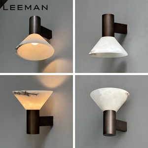 Applique murale LED <span class=keywords><strong>de</strong></span> luxe en albâtre <span class=keywords><strong>IP65</strong></span>, design moderne, luminaire décoratif extérieur pour <span class=keywords><strong>salle</strong></span> <span class=keywords><strong>de</strong></span> <span class=keywords><strong>bain</strong></span>, balcon, jardin, porche - Product Image 3