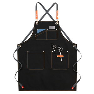 Delantales vaqueros con bolsillos, el mejor Bar ajustable <span class=keywords><strong>personalizado</strong></span>, Barista, trabajo, <span class=keywords><strong>vaquero</strong></span> - Product Image 3