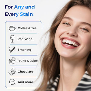 Custom Home 5 LED Blanqueamiento de dientes Kit de gel de peróxido de blanqueamiento de dientes no sensibles Set Paquete privado - Product Image 3