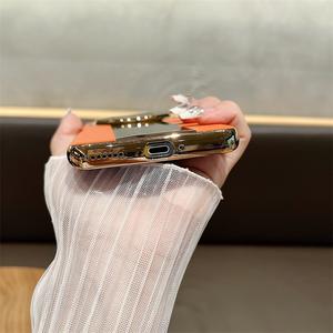 Étui rigide en cuir véritable galvanisé de luxe pour Huawei <span class=keywords><strong>Mate</strong></span> 70 60 Pro + RS 60 50 40 <span class=keywords><strong>30</strong></span> Pro housse de protection d'objectif de mode - Product Image 3