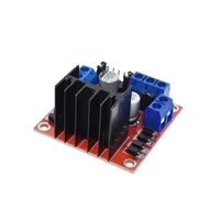 Module de carte de contrôleur d'entraînement de moteur pas à pas DC à double pont H L298N pour robot de voiture intelligent