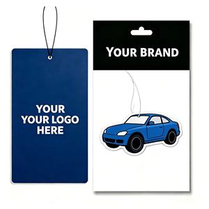 Ambientador de Coche Personalizado con Diseño de Coche Verde de Dibujos Animados, Aroma Duradero - Product Image 4
