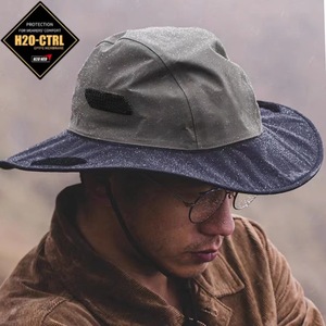 Chapeau de pêcheur imperméable Bajiangren pour l'extérieur, taille unique, large bord, protection UV, tissu GTX - Product Image 1