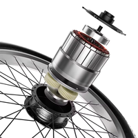 WindChaser E-Bike-Kit mit Akku 48V15Ah Lithium-Batterie DualDrive 1000W Hydraulische Scheibenbremsen 55km Reichweite mit Bicicleta Eltrica