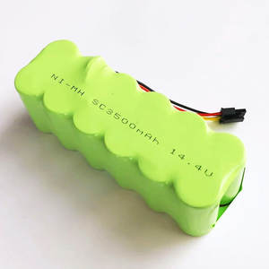 Batería SC recargable NI-MH de 14,4 V, 3500 MAh para Ecovacs Mirror CR120 Dibea X580 KK8 Kitfort Panda <span class=keywords><strong>Haier</strong></span>, aspiradoras <span class=keywords><strong>AA</strong></span> - Product Image 4