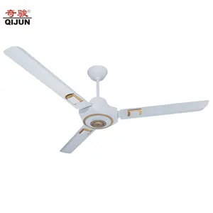 60 Inch 1500MM Gold Decorative Big Power Hexagon Ceiling Fan To Middle East Dubai Oman