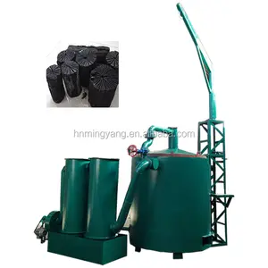 CE approved Factory price coconut shell charring stove/biochar making machine/hardwood carbonization furnace